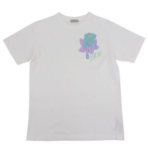 DIOR Cotton T-shirt Tops Men's White XS 943j605d0554 XS